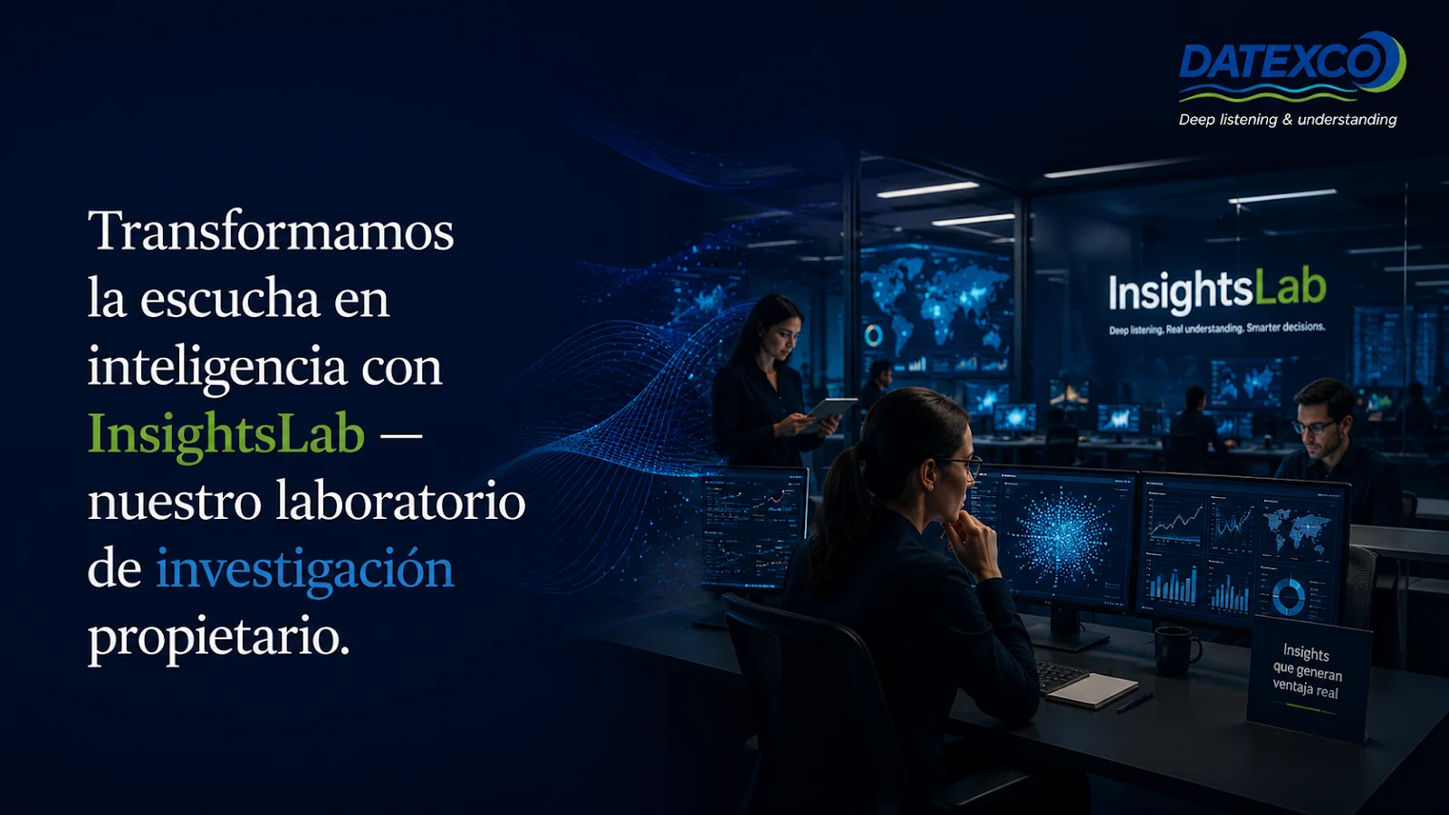 Pilar 4: Laboratorio de insights — pieza gráfica Datexco