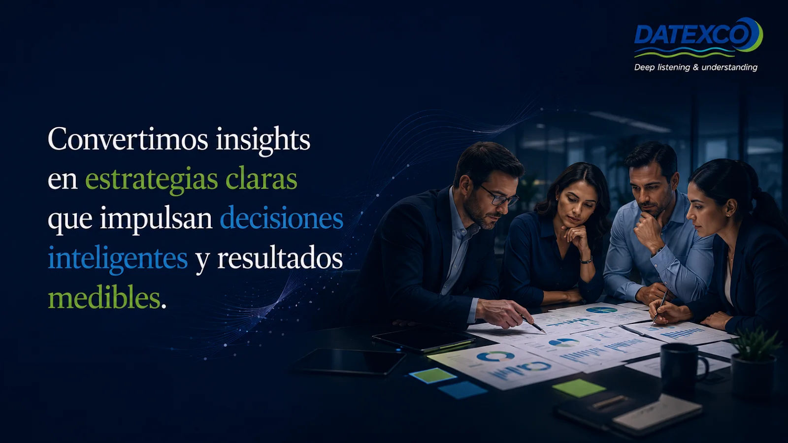 Pilar 5: Estrategia y acción — pieza gráfica Datexco