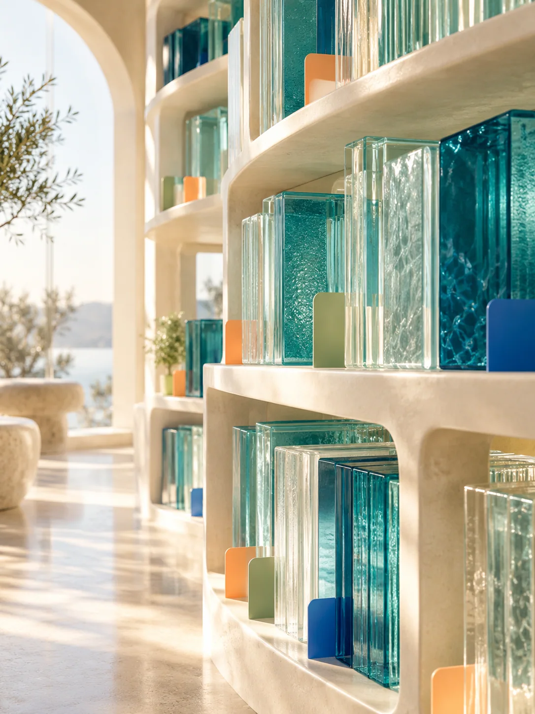 Imagen conceptual de knowledge library vertical.